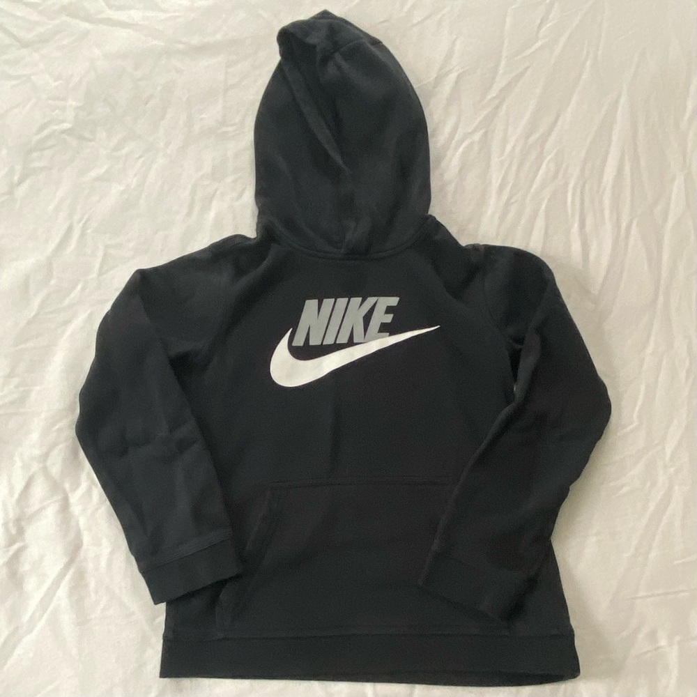 Kids Black Nike Hoodie